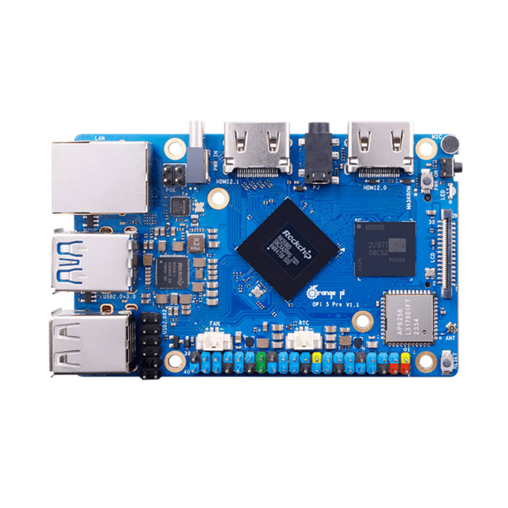 Микрокомпьютер Orange Pi 5 Pro 16Gb Микрокомпьютер Orange Pi 5 Pro 16Gb