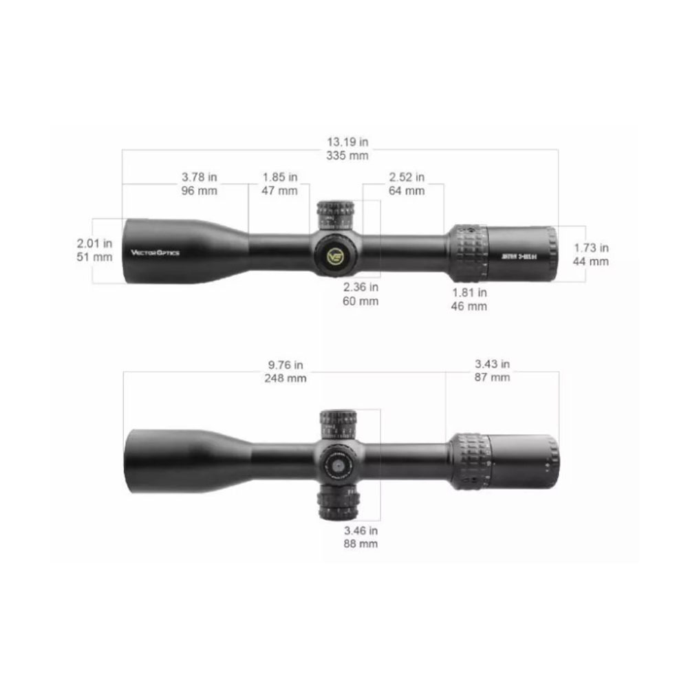 Оптический прицел Vector Optics 30мм SFP Aston 3-18×44 Оптический прицел Vector Optics 30мм SFP Aston 3-18x44