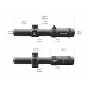 Оптический прицел Vector Optics 30мм SFP Forester 1-5x24 GenII