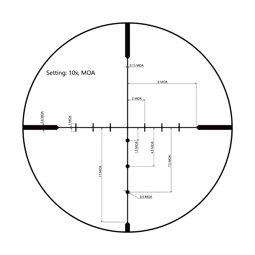 Оптический прицел Vector Optics 25.4мм SFP HUGO 3-12×44 Оптический прицел Vector Optics 25.4мм SFP HUGO 3-12x44