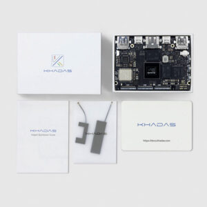 Микрокомпьютер Khadas Edge2 Maker Kit Pro 16GB64GB (RockChip RK3588S2) с системой охлаждения