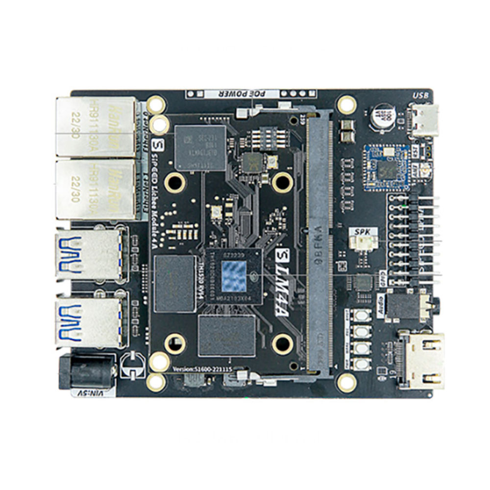 Микрокомпьютер Lichee Pi 4A 16Gb/128eMMC Микрокомпьютер Lichee Pi 4A 16Gb/128eMMC