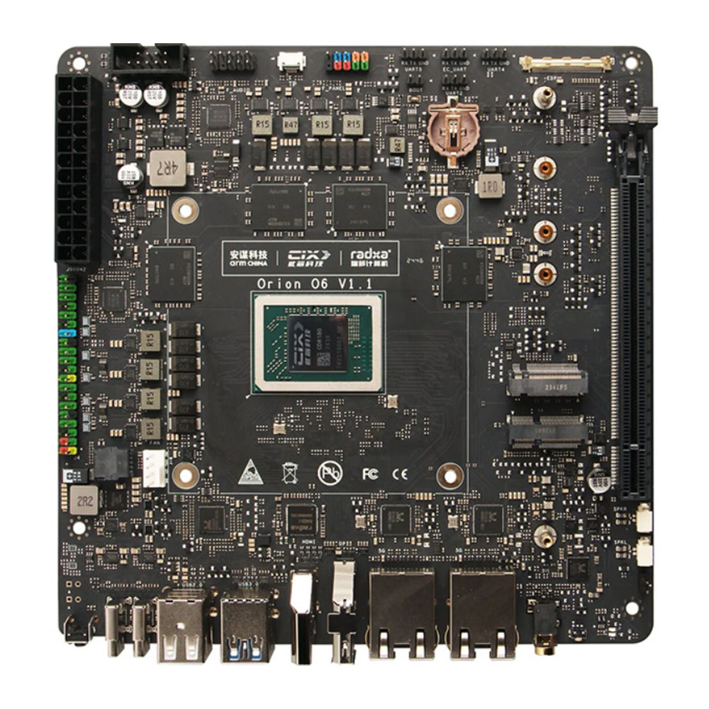 Материнская плата RADXA Orion O6 16Gb RAM Материнская плата RADXA Orion O6 16Gb RAM