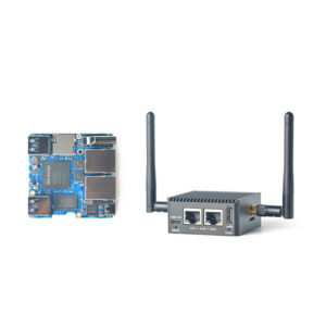 Одноплатный мини-компьютер NanoPi R5C 2Гб RAM/32Гб eMMC в металлическом корпусе